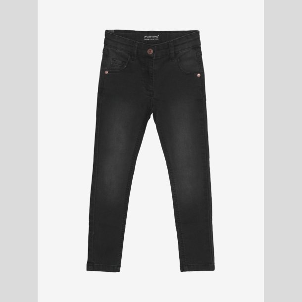 Minymo - Jeans Pige Stretch Slim Fit grsort