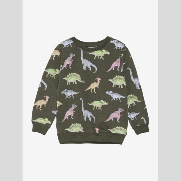 Minymo - Sweatshirt med dinosaur